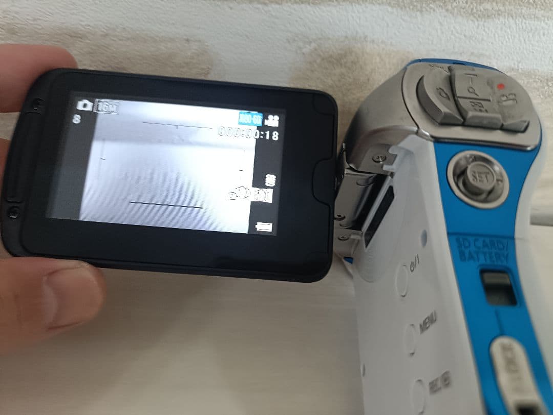 【美品♪】Panasonic 防水ハイビジョンビデオカメラ HX-WA20