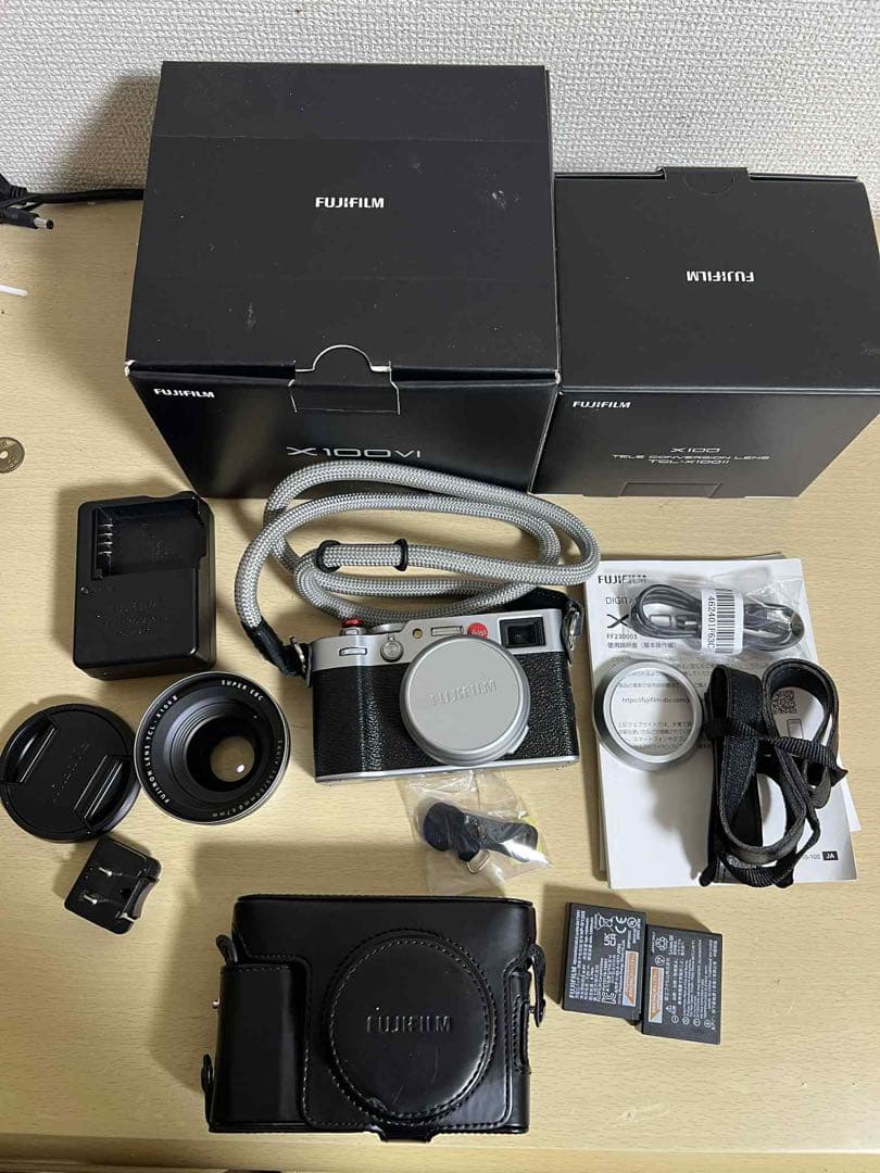 超美品Fujifilm X100VI TCL-X100II セット豪華オマケ多数