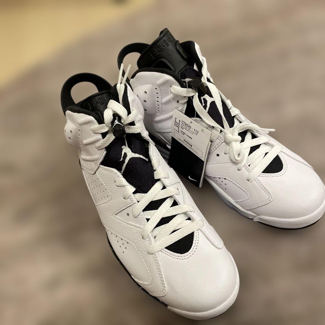 27㎝新品エアジョーダン6　オレオ　30,000円Air ホワイト/ブラック