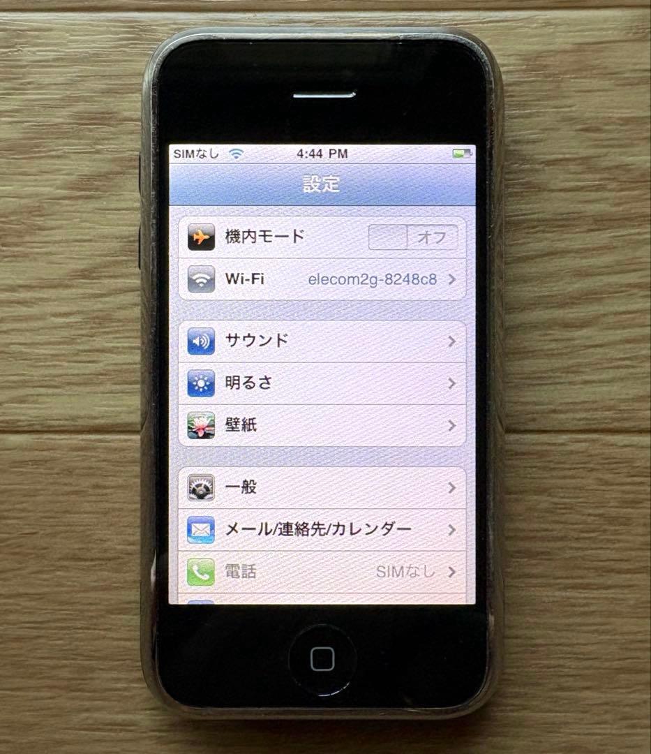 初代 iPhone 1st gen動作品 8GB バッテリー残あり