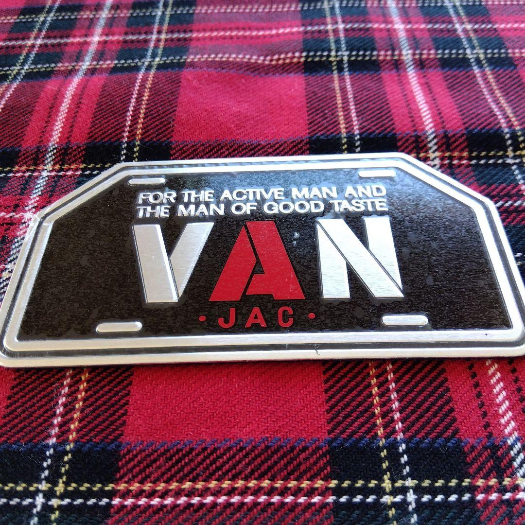 VAN JAC アルミステッカー 5種セット