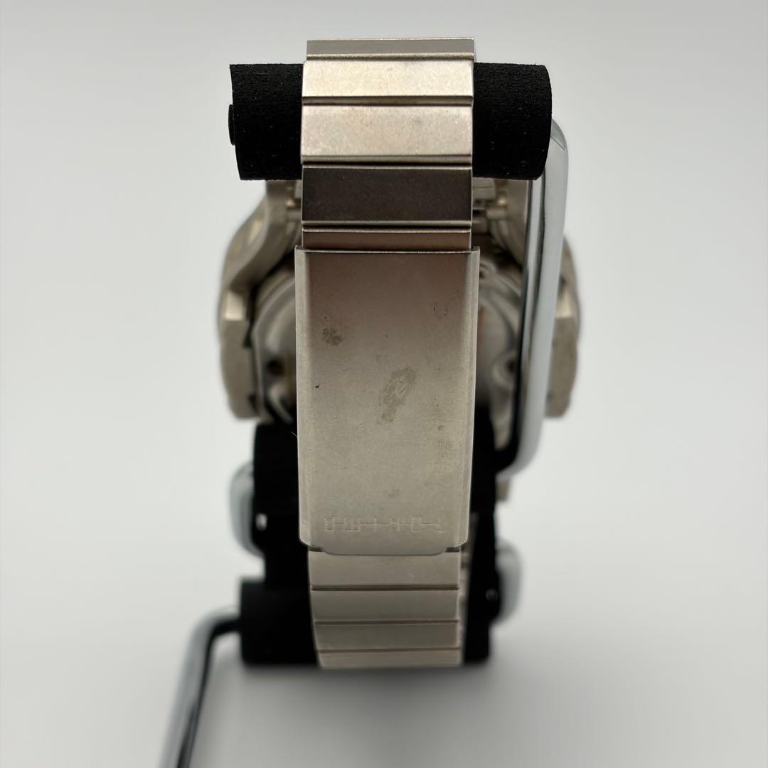 BANDAI バンダイ TOKIMA トキマ シルバー デジタル腕時計