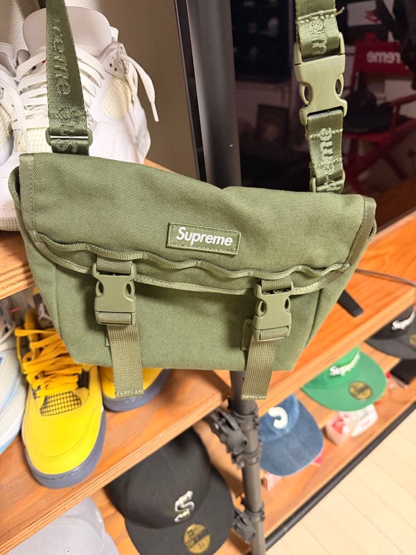 Supreme CORDURA ボディバッグ オリーブ