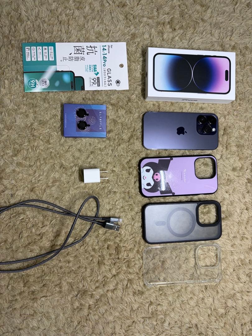 iPhone14 Pro 128gb ディープパープル　SIMフリー