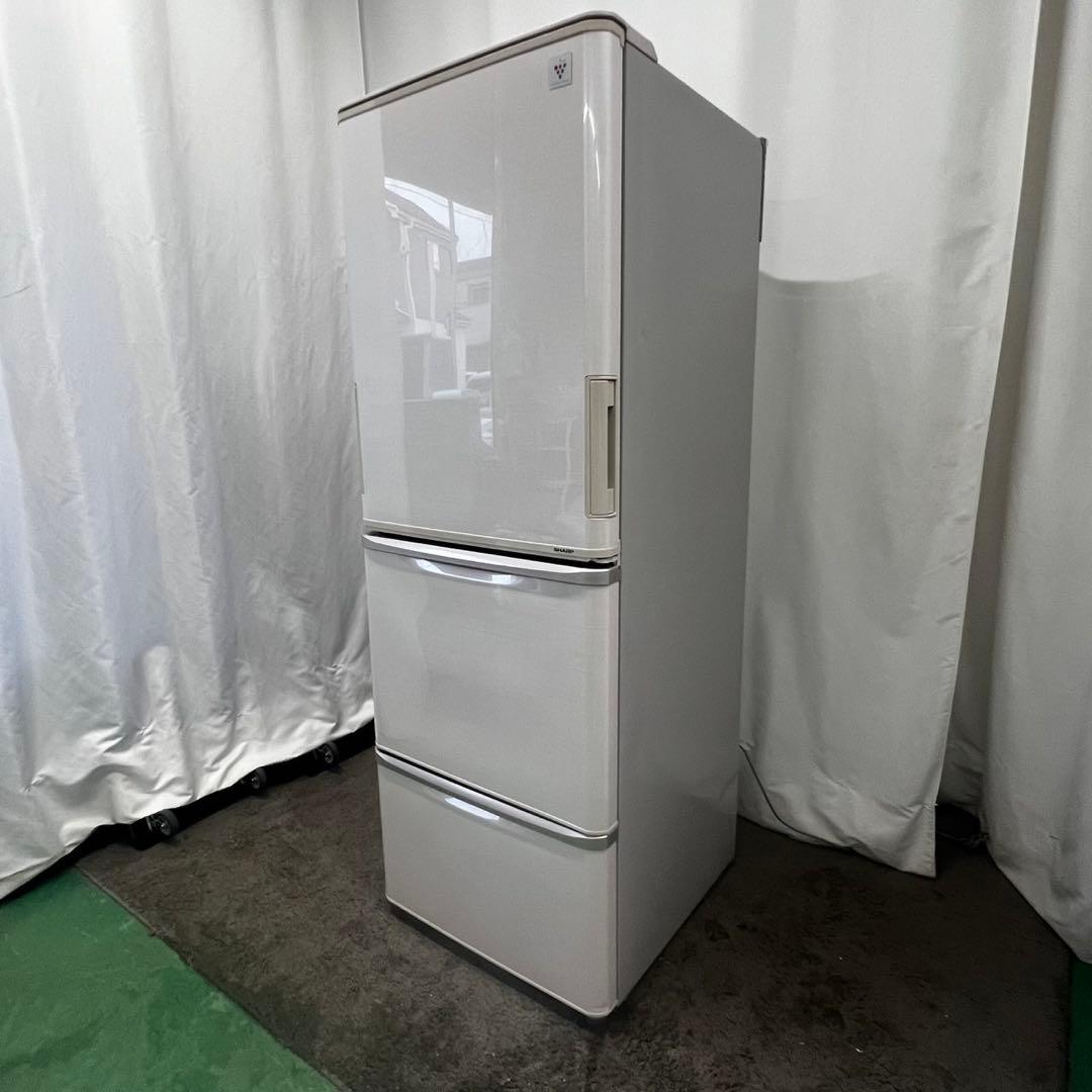 911　冷蔵庫　シャープ　大型　350ℓ　両開き　どっちもドア　設置無料　安い