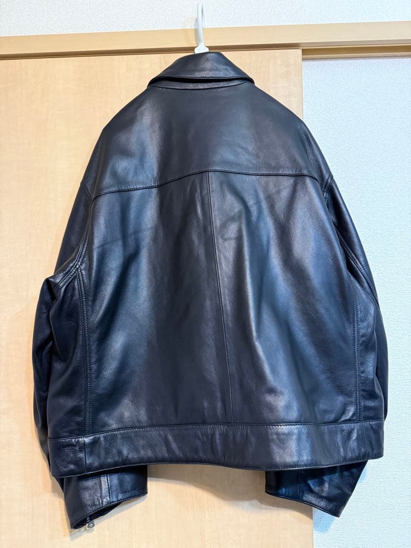 メゾンスペシャル　シープレザーシングルライダース