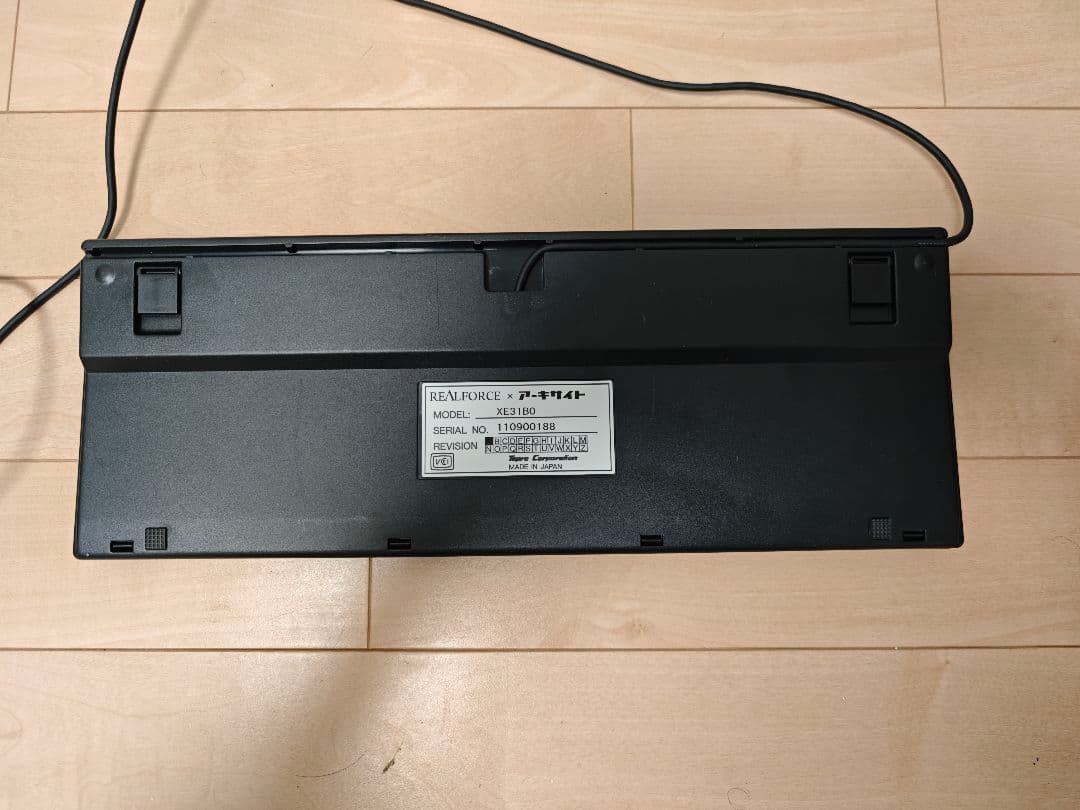 REALFORCE 108UD-A XE31B0 日本語配列キーボード本体