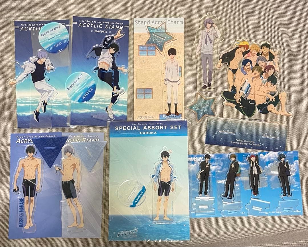 Free! アクリルスタンド　まとめ　七瀬遙　芹沢尚