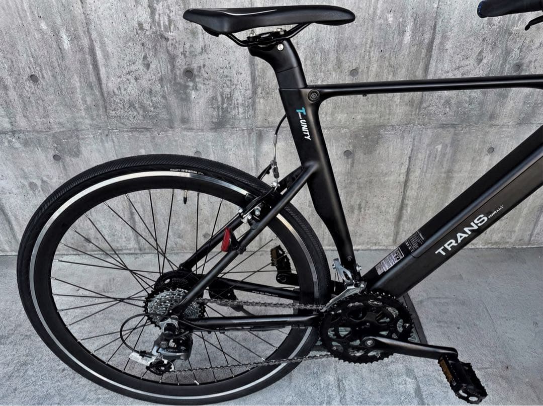 「新車美品」 TRANSMOBILLY 電動クロスバイク e-UNIYU7016