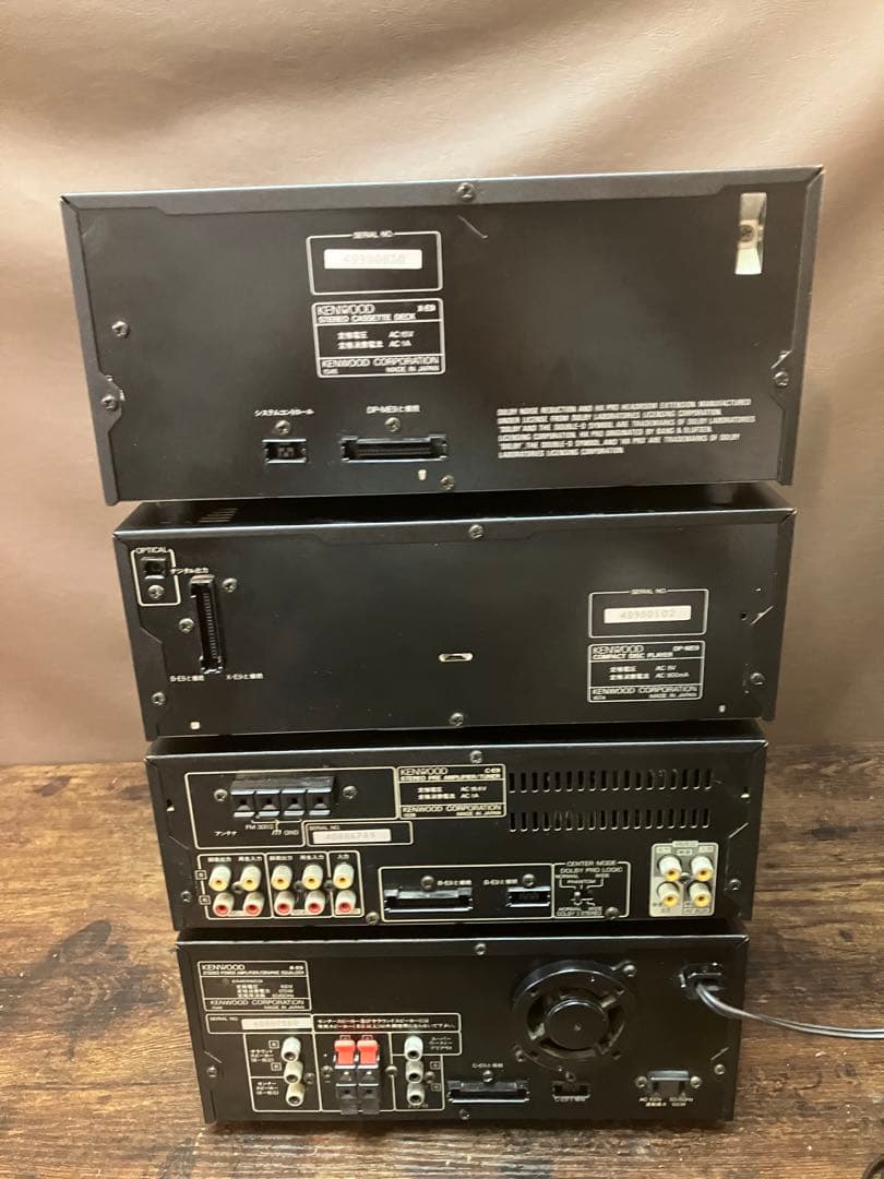 KENWOOD E9シリーズ コンポ一式 ジャンク品