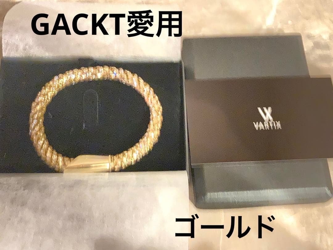 GACKT愛用 バティックス VATIX ブレスレット ゴールド スワロ 新品