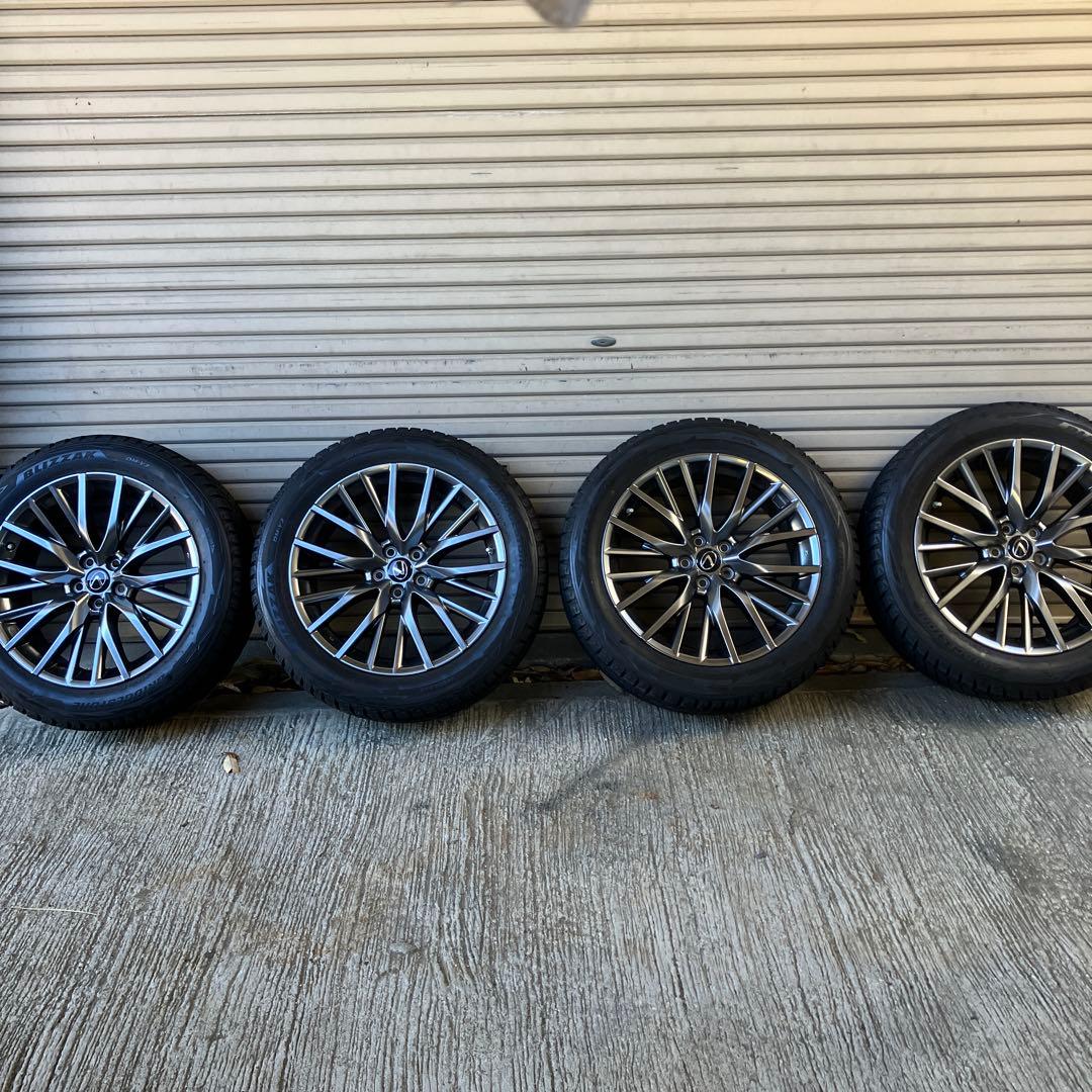 美品　レクサスRX Fスポ純正20インチBLIZZAK DM-V2 スタッドレス