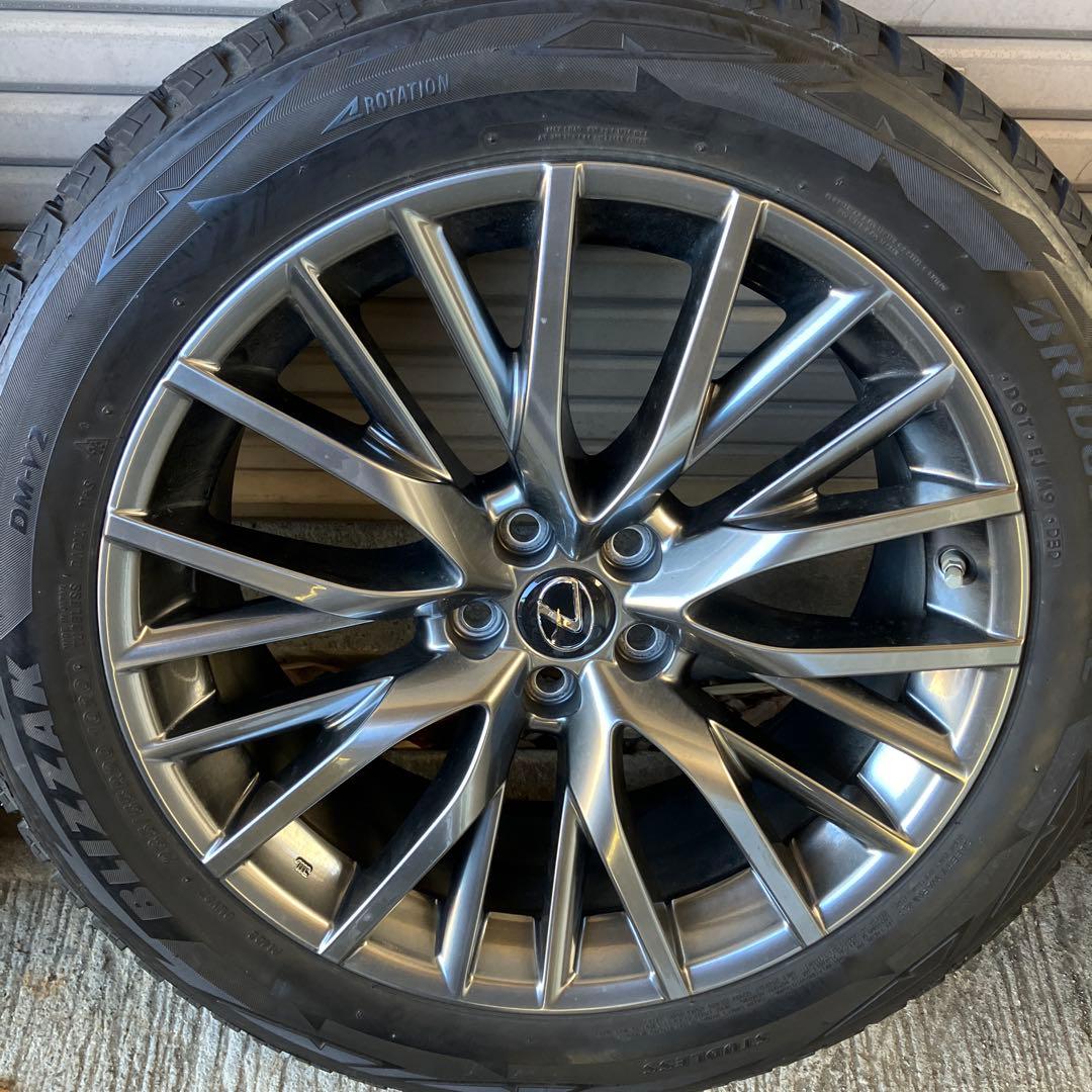 美品　レクサスRX Fスポ純正20インチBLIZZAK DM-V2 スタッドレス