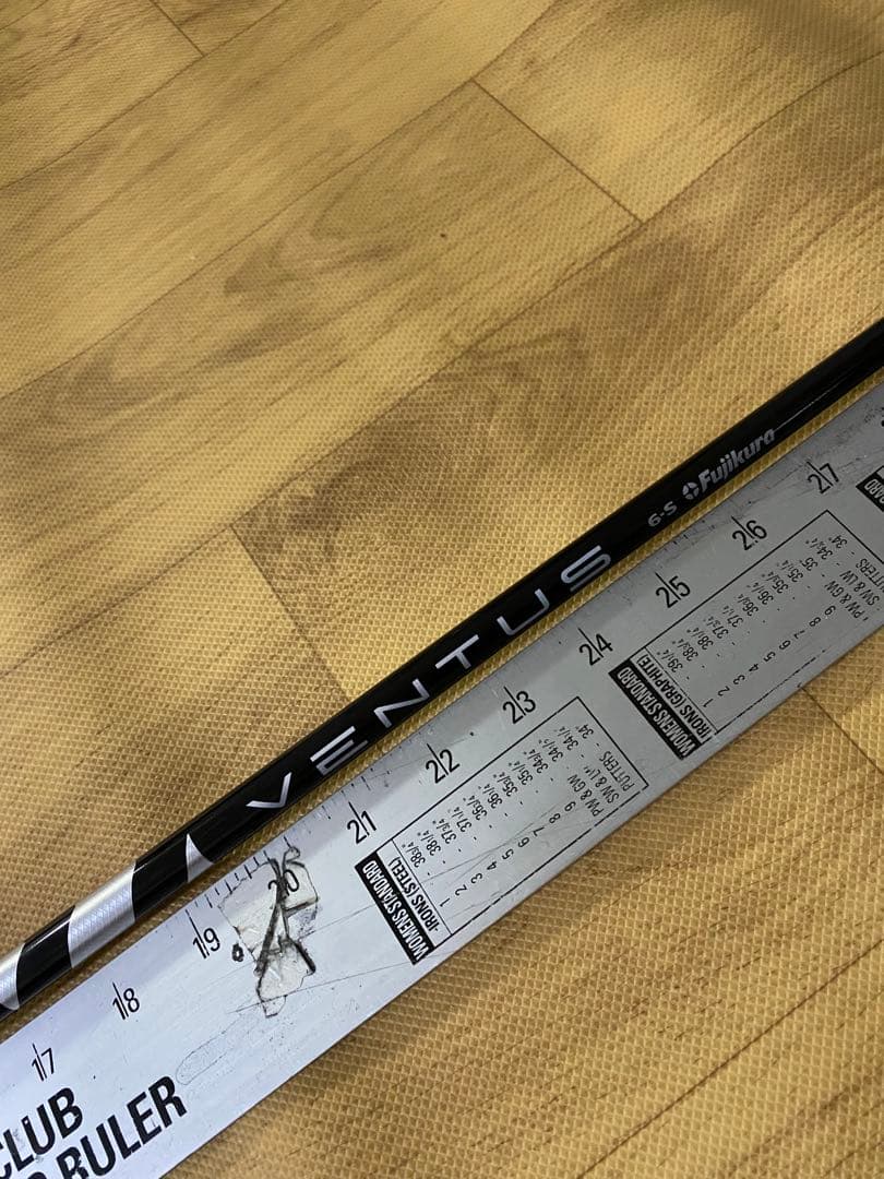 614 フジクラ　ベンタスブラック　6S テーラースリーブ付　ドライバー用