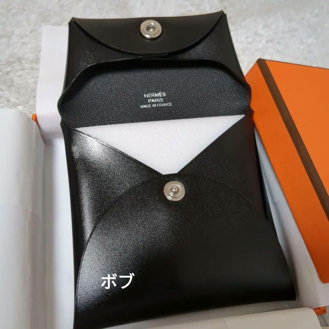 【新品未使用】バスティア ボックスカーフ HERMES 黒