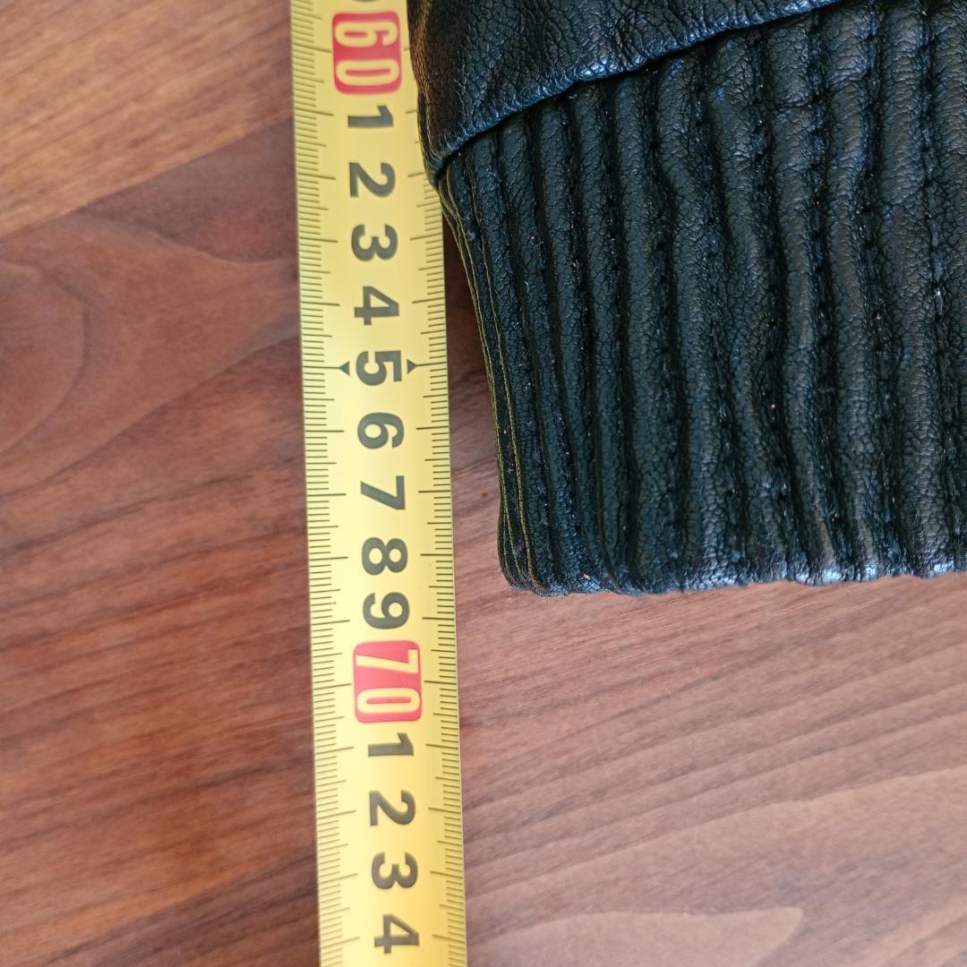 AVIREX◆レザージャケット・ブルゾン/XL/山羊革/6131016