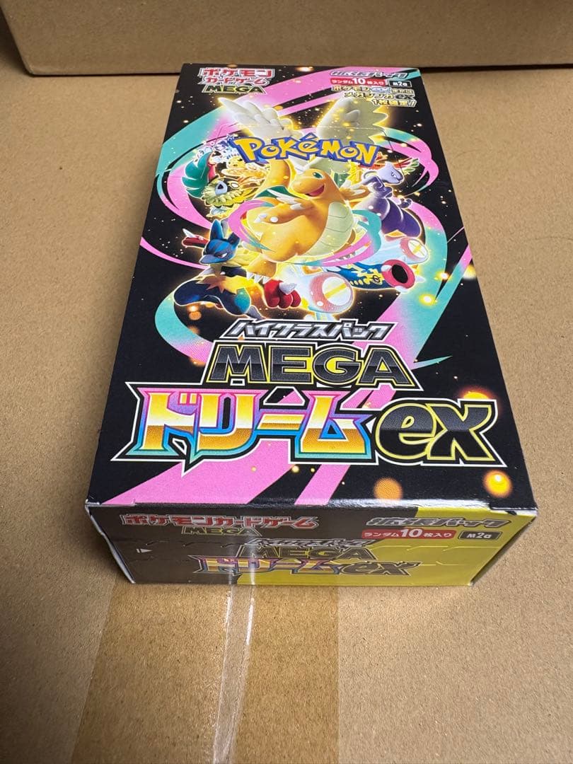 シュリンクなし新品未使用ポケモンカードゲーム MEGA ドリームEX 1BOX