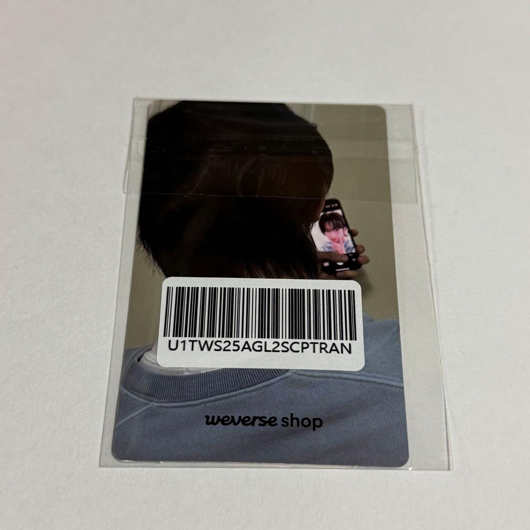 TWS comeback live カムバック トレカ 特典 ハンジン 両面