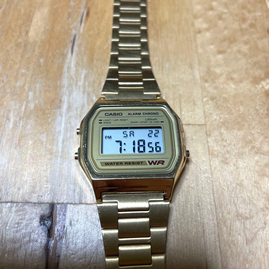 時計 Casio a158w old