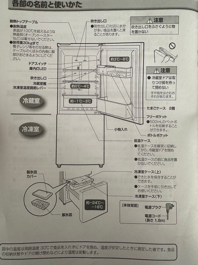 【大幅値下げ】【美品】【送料込み】Hisense 冷蔵庫 154L 直接引取り可