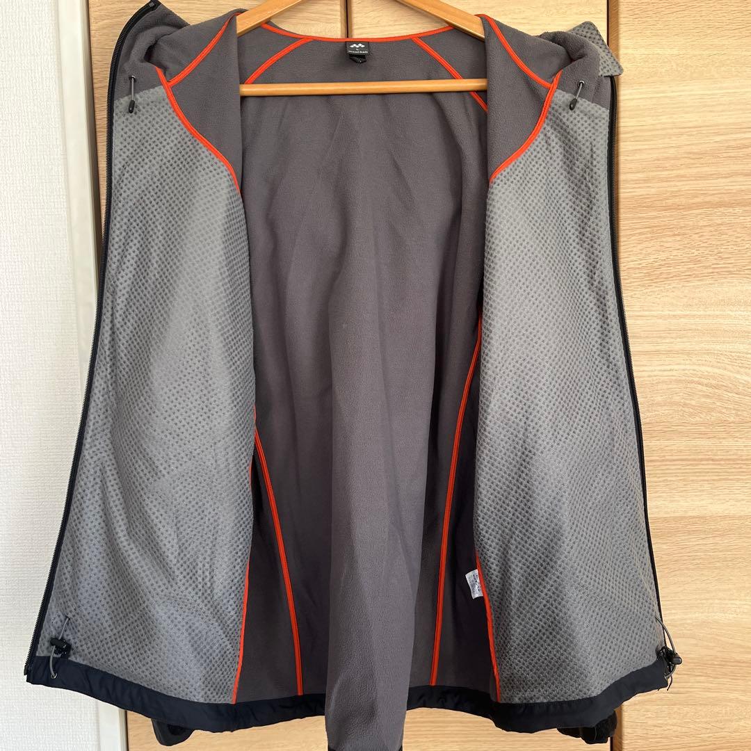 montbell モンベル パウダーシェッドパーカ メンズ L ブラック