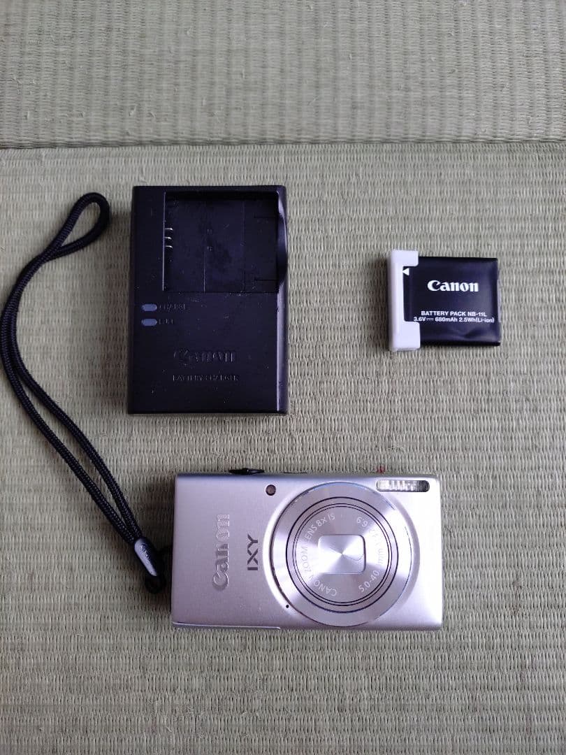 【動作確認済】Canon IXY 100F コンパクト デジタルカメラ シルバー