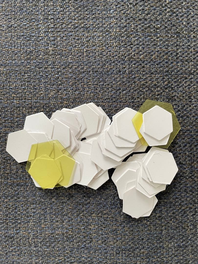（369）ヘキサゴン 正六角形 パッチワーク 製作途中