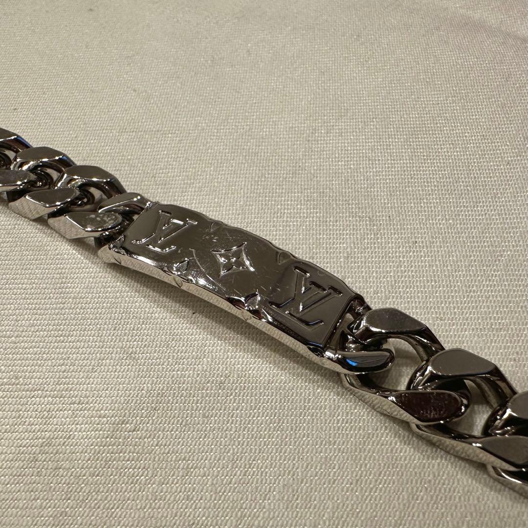 ルイヴィトン チェーンブレスレット　モノグラム　M