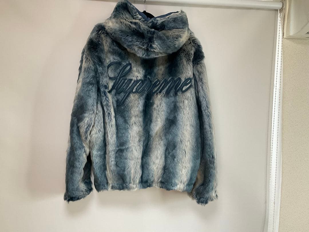 太*2様 Supreme Fur Reversible Hooded Jacke