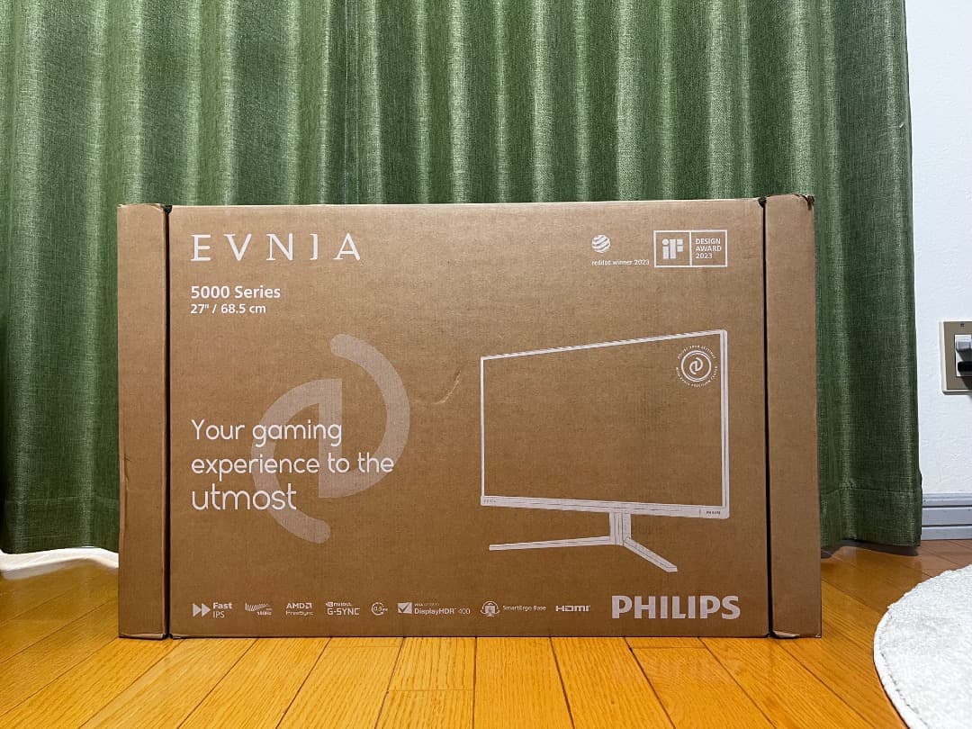 こ*ゼ様 PHILIPS EVNIA QHD 180Hz ゲーミングモニタ27型