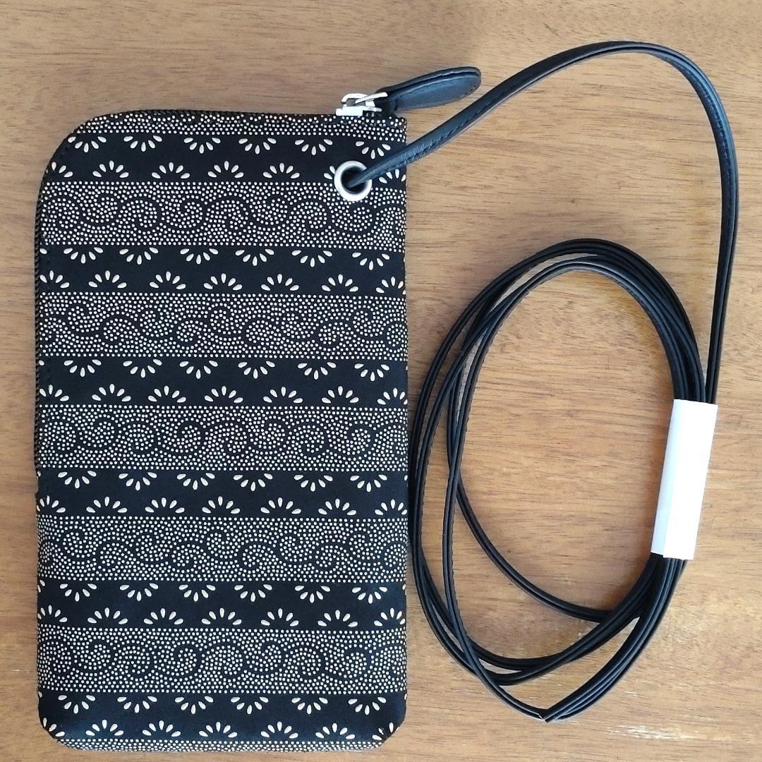 【新品・未使用】印傳屋 サコッシュ スマホポシェット 爪唐草