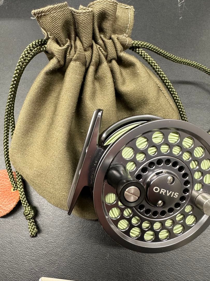 ORVIS Battenkill II フライリール 収納袋付き