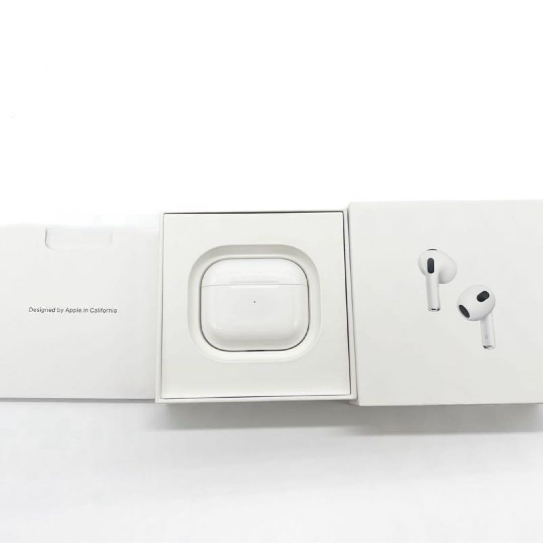 【美品・箱付】AirPods 第3世代 MME73J/A クリーニング済・送料込