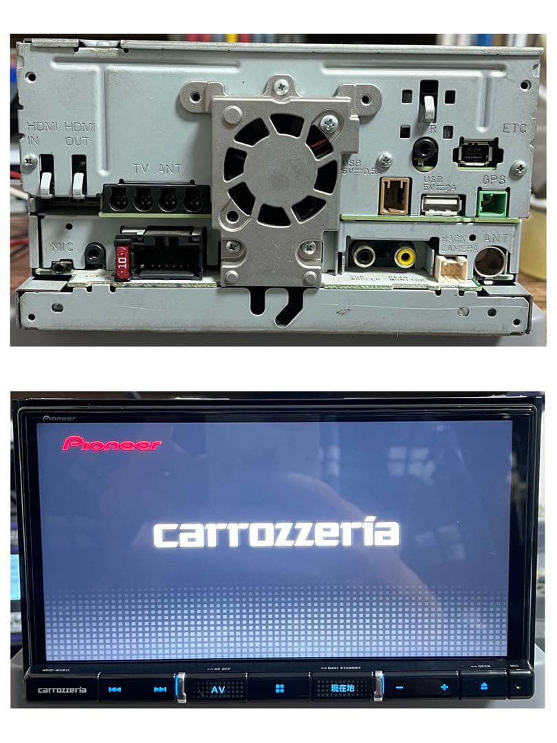 AVIC-RZ811-D 中古付属品付カロッツェリア楽ナビパイオニア7V4989