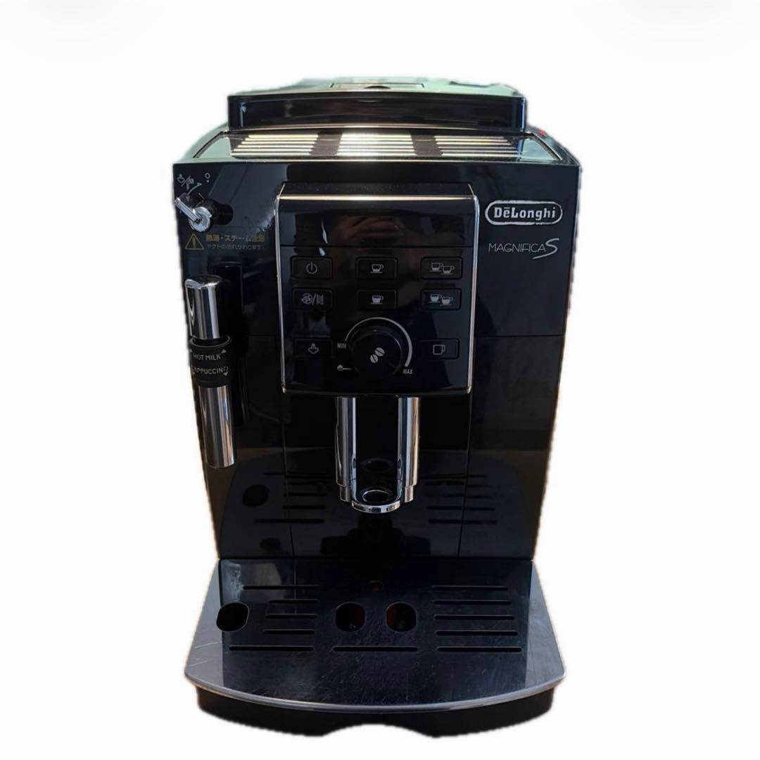 デロンギ マグニフィカS ECAM23120B 全自動コーヒーマシン ブラック