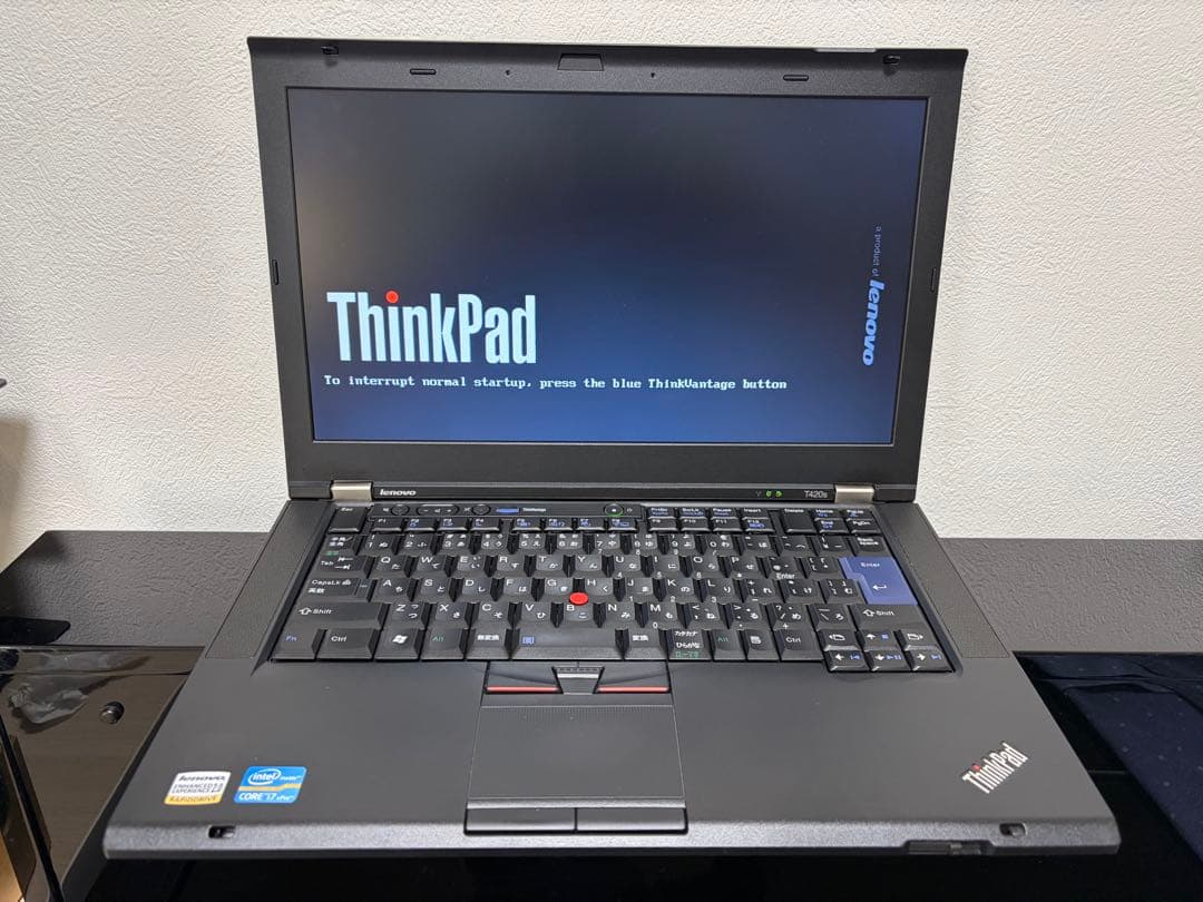 Lenovo ThinkPad T420S 【最上級Core i7】アダプター付