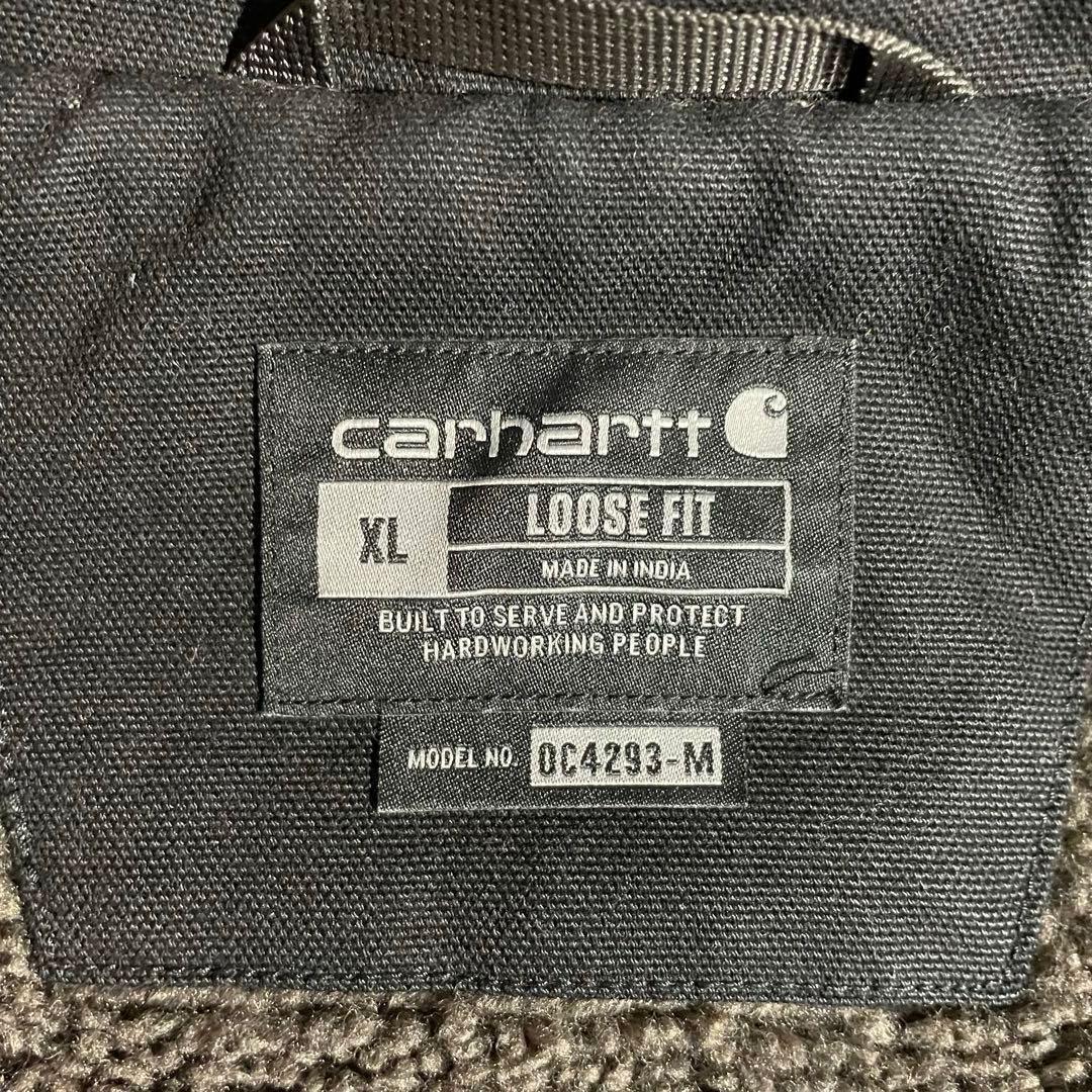 XL Carharttカーハートトラディショナルジャケットダック地 裏地ボア美品