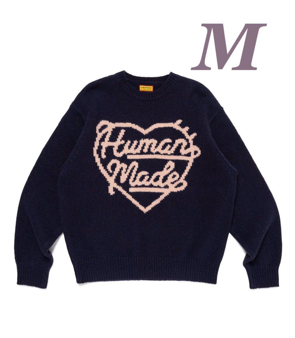トップス HUMAN MADE Heart Knit Sweater \