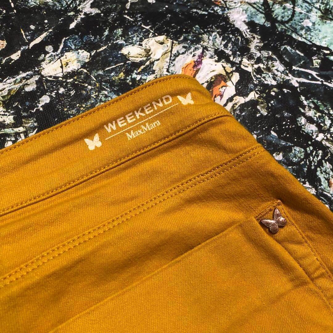 【美品】マックスマーラウィークエンド-MAX MARA-レギンデニムパンツ