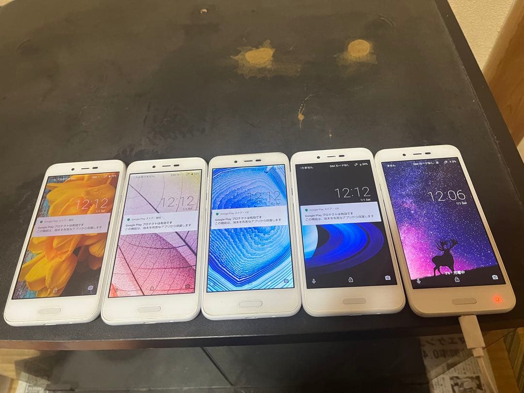 AQUOS SH-M05 SIMフリー Wifi対応5台セット