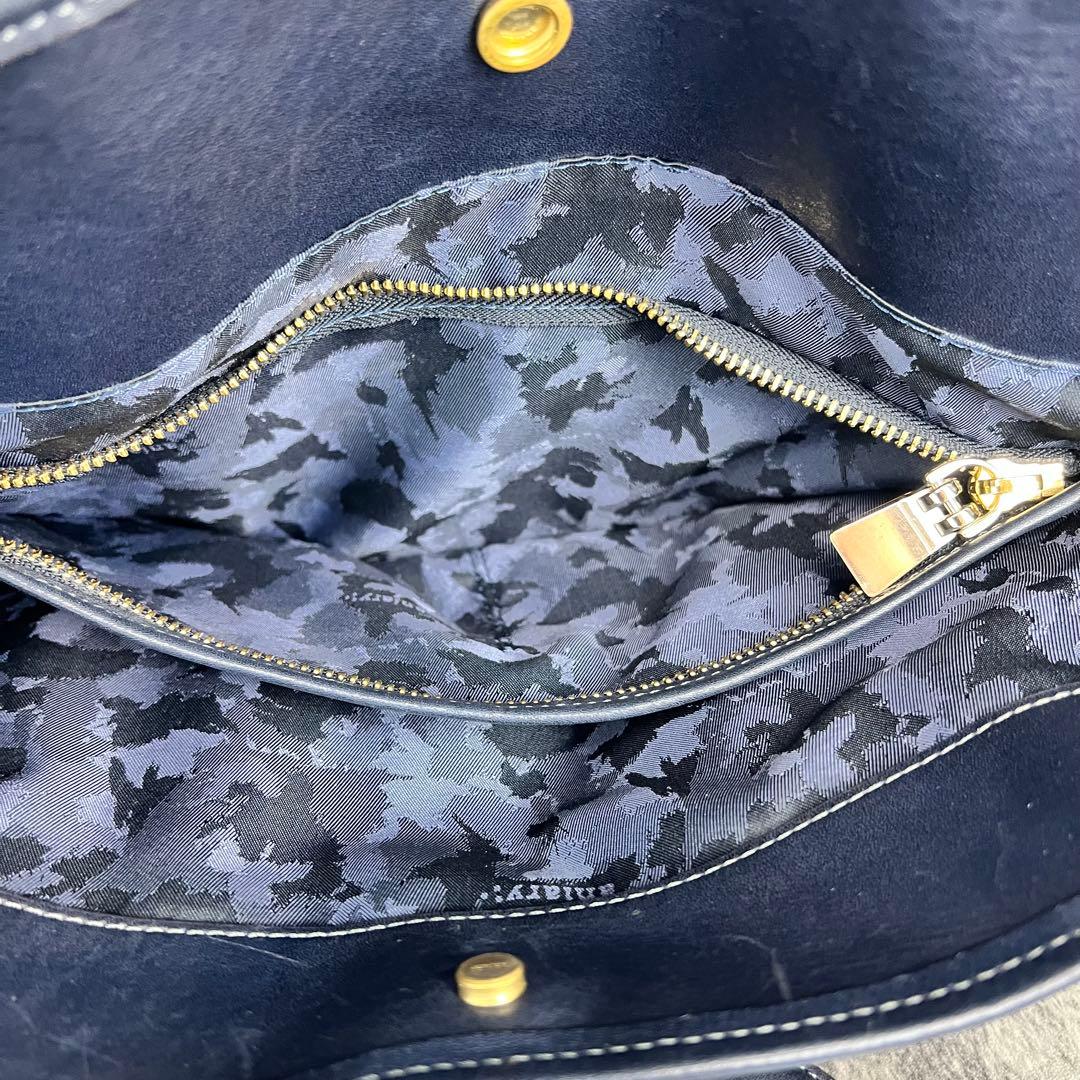 Aniary 2WAY カモフラージュ レザー トートバッグ