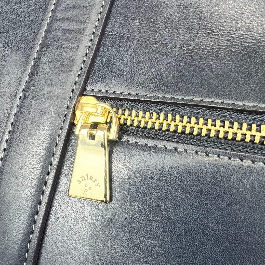 Aniary 2WAY カモフラージュ レザー トートバッグ
