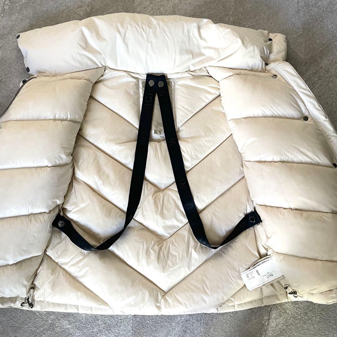 美品★ウールリッチ　ラグジュアリー　コクーン　ダウンジャケット　アイボリー系　S