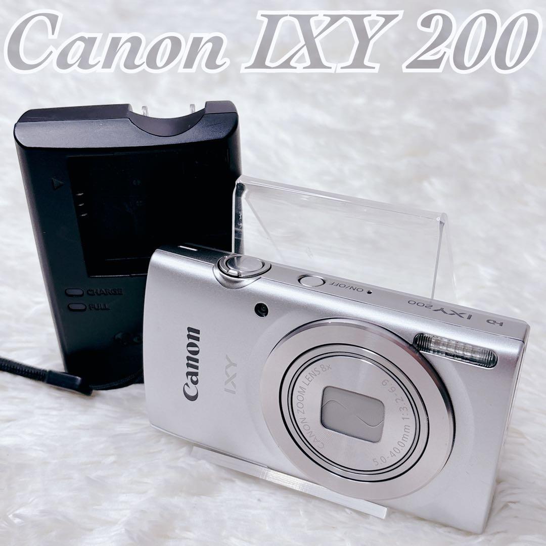【未使用級】Canon キャノン IXY 200 オールドコンデジ シルバー
