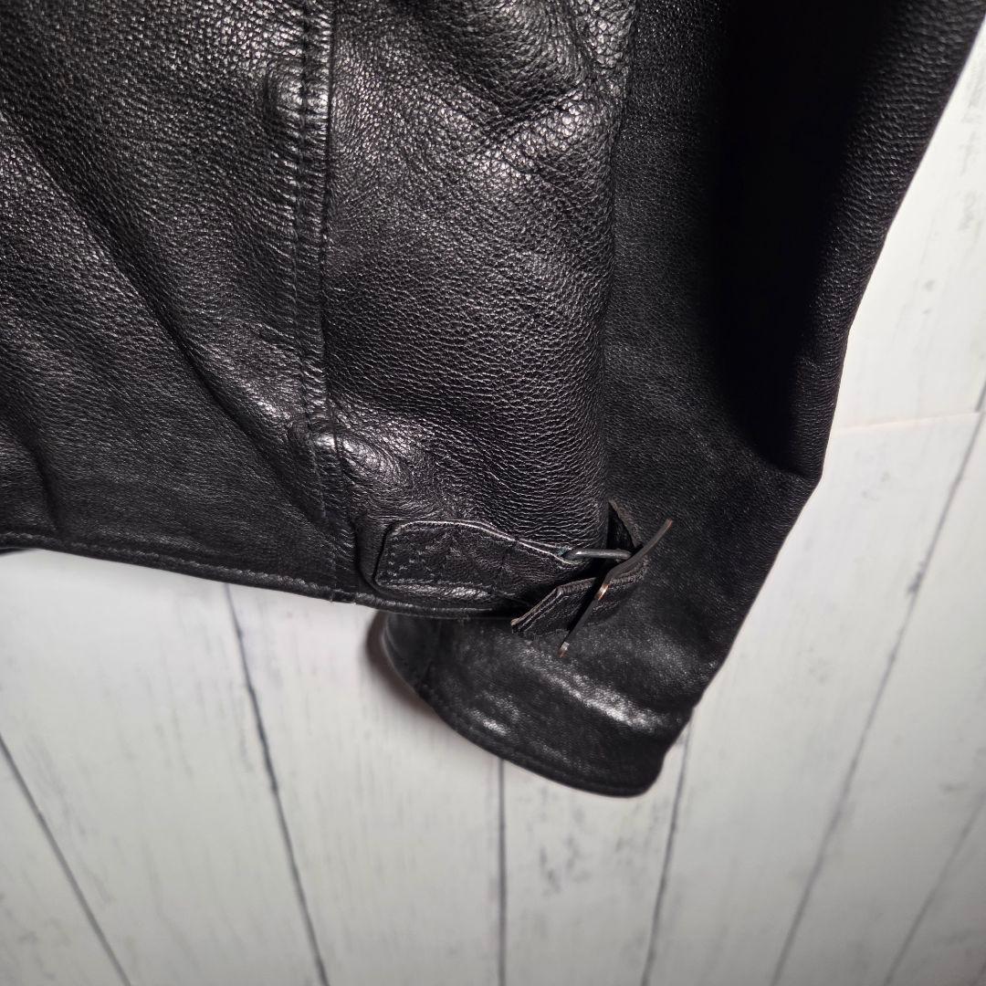 激美品 ナノユニバース THERMOLITE レザージャケットM