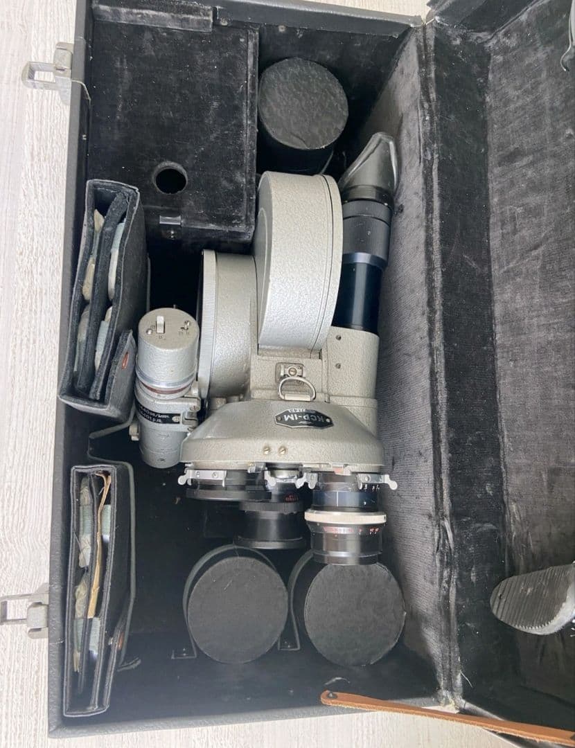 35mm映画フィルムカメラ　Konvas KCP-1M　レンズ6本・付属品セット