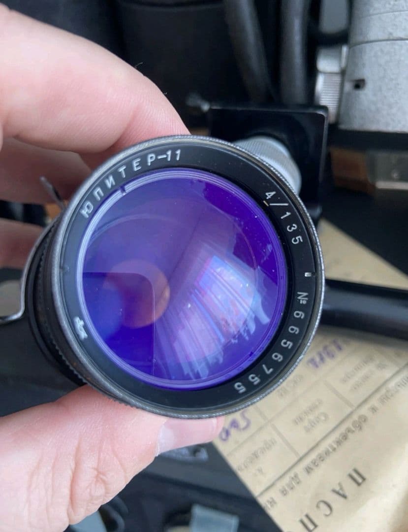 35mm映画フィルムカメラ　Konvas KCP-1M　レンズ6本・付属品セット