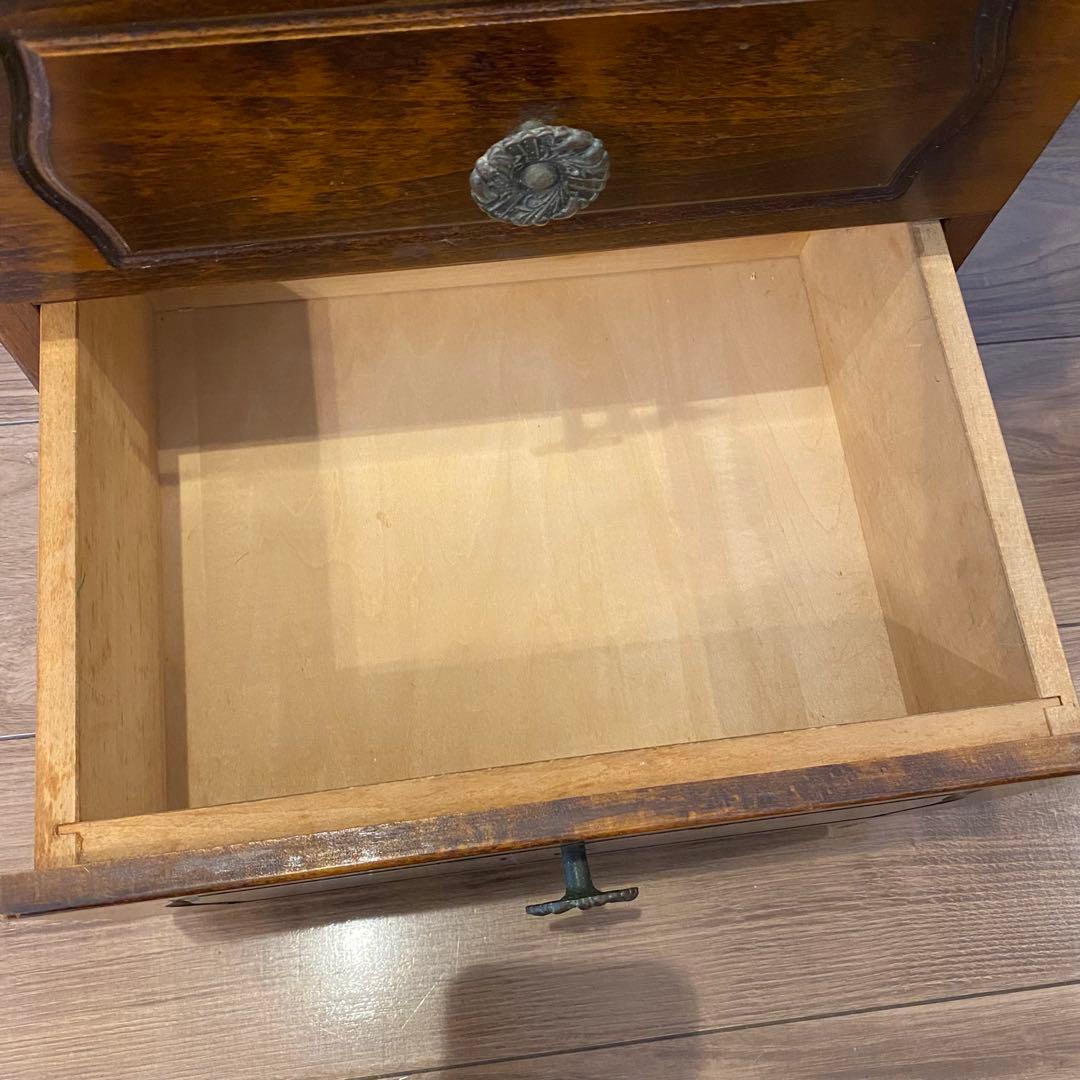 【送料込】カリモク家具 karimoku コロニアル 電話台 FAX台 チェスト