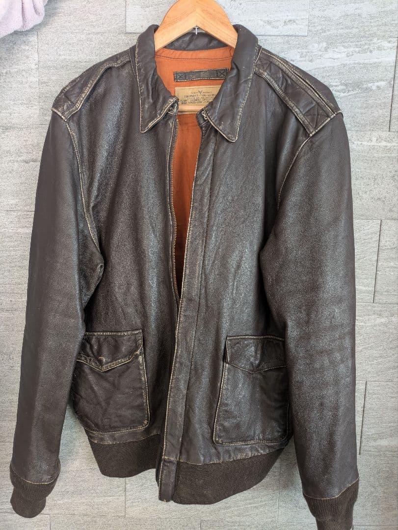 【お値下げしました】AVIREX レザージャケット XL