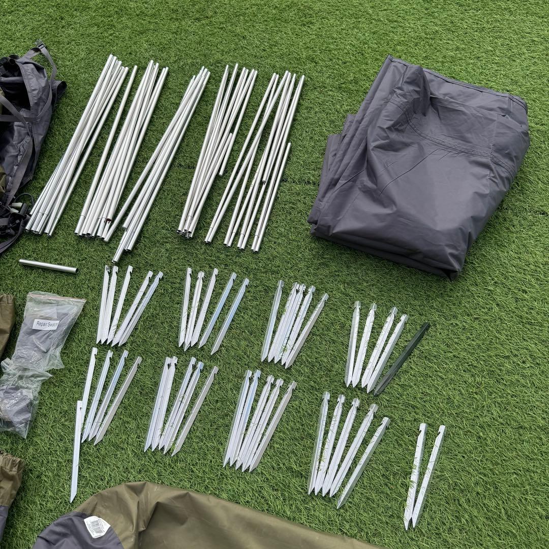 ローベンス Green Castle ツールームテント グリーン　ファミリー